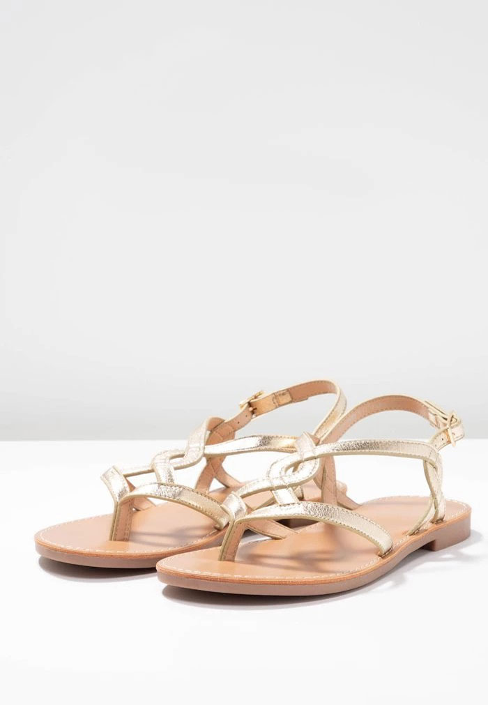 Sandale ANNA FIELD Anna Field T-bar Sandals Doré Femme | XJS-7111467